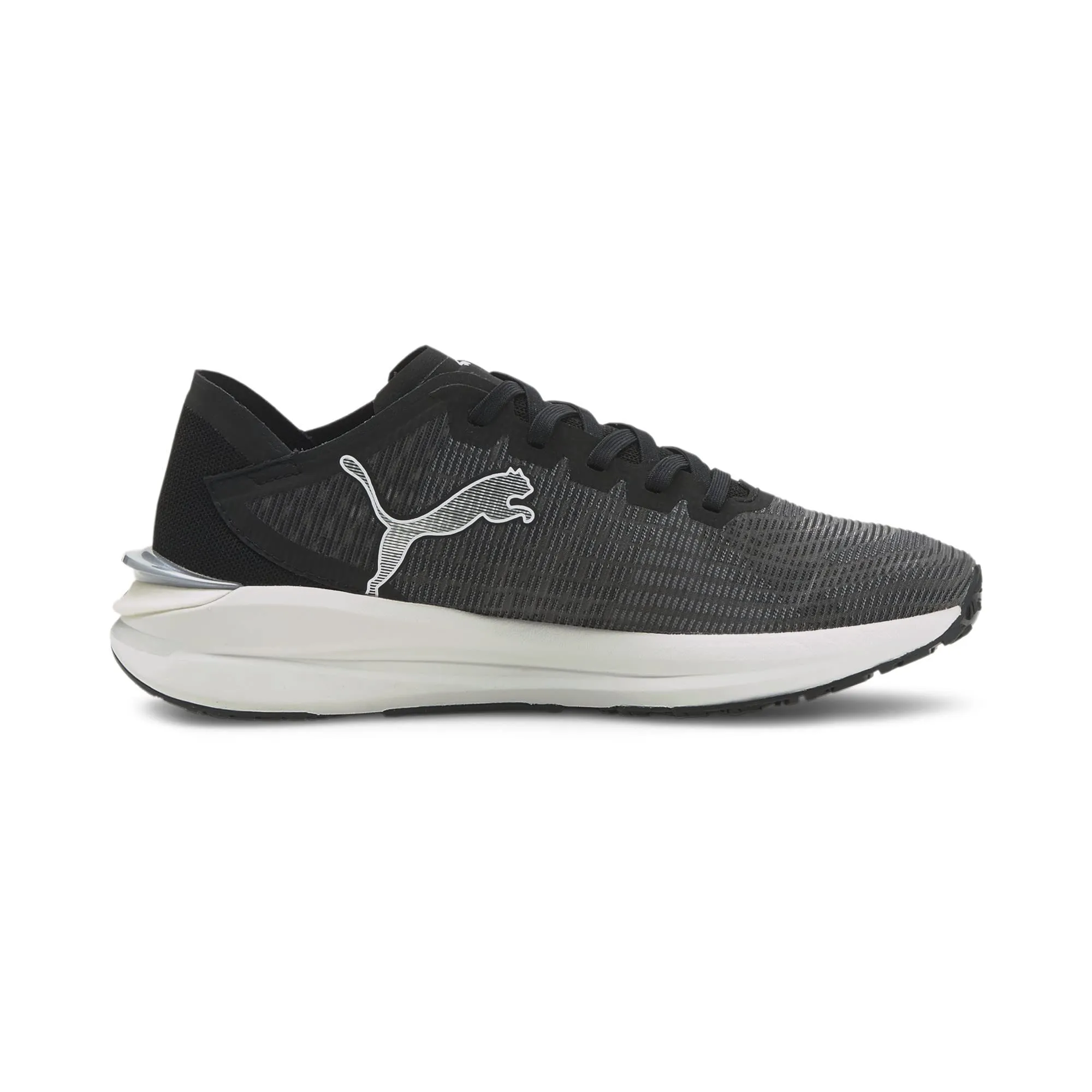 Puma Women's Electrify Nitro WNS Running Shoe, Puma Black, 4