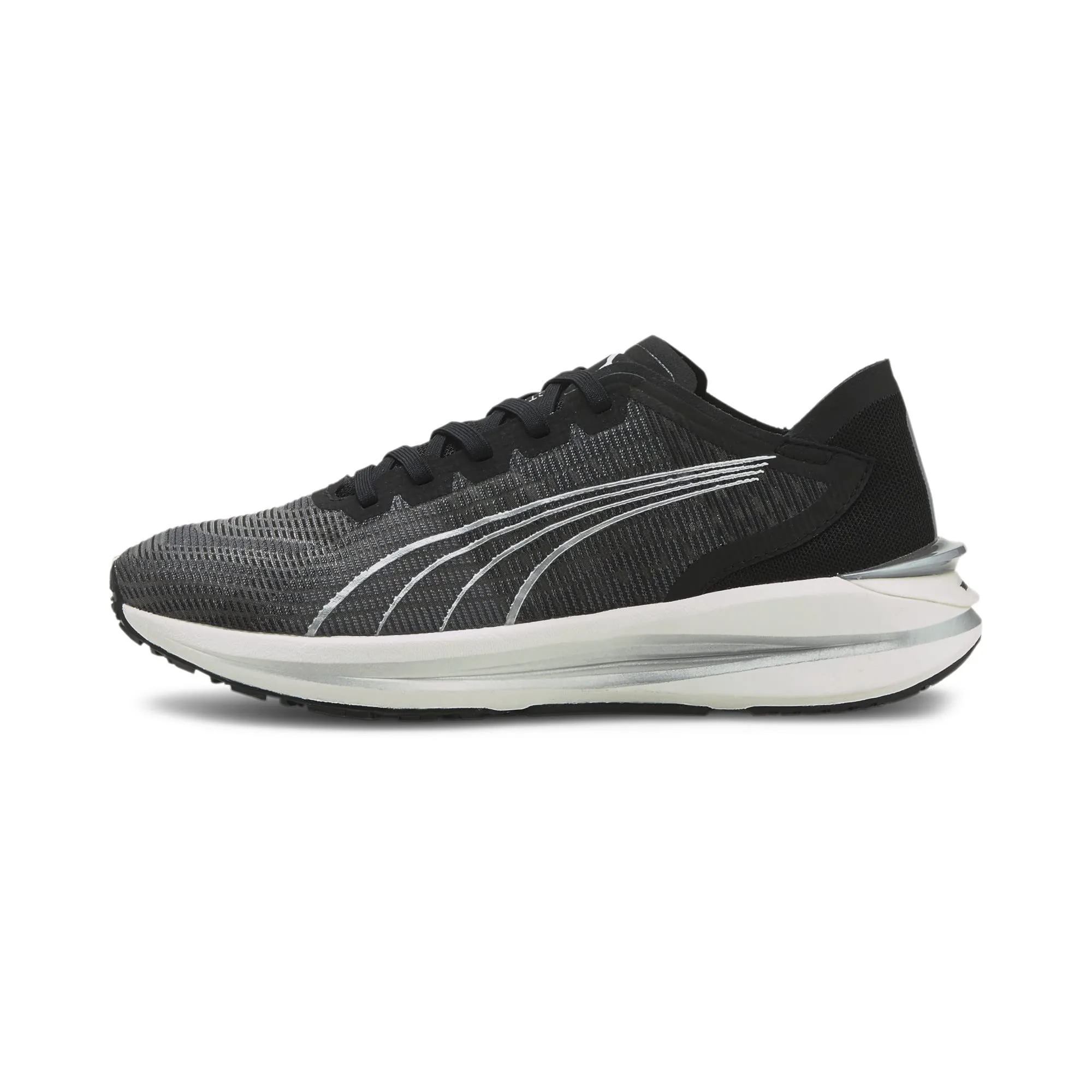Puma Women's Electrify Nitro WNS Running Shoe, Puma Black, 4