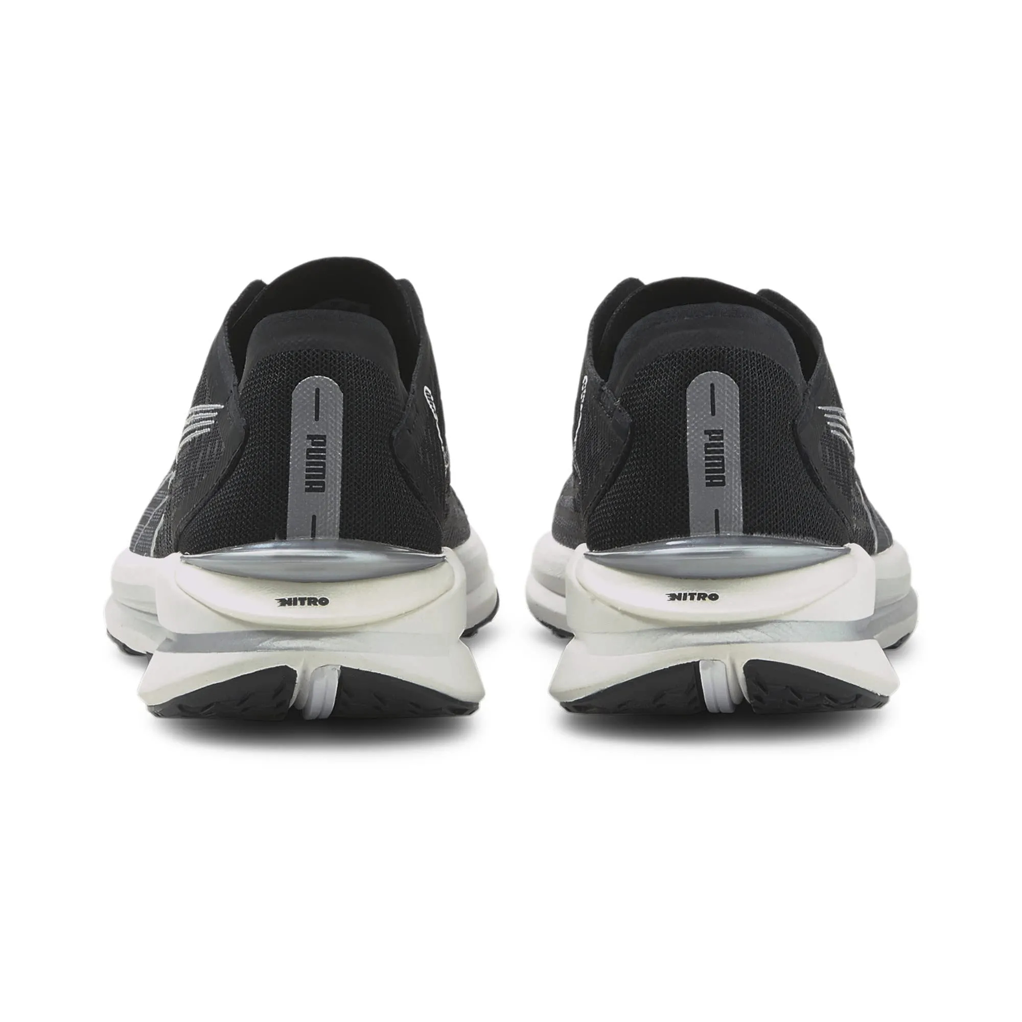 Puma Women's Electrify Nitro WNS Running Shoe, Puma Black, 4
