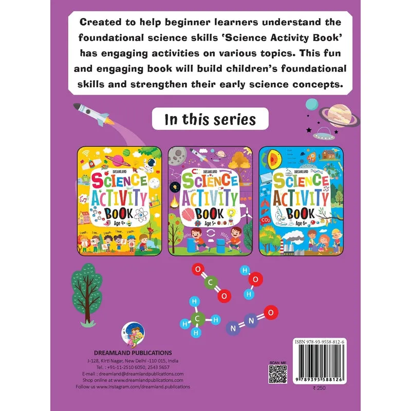 Science Activity Book Age 5 