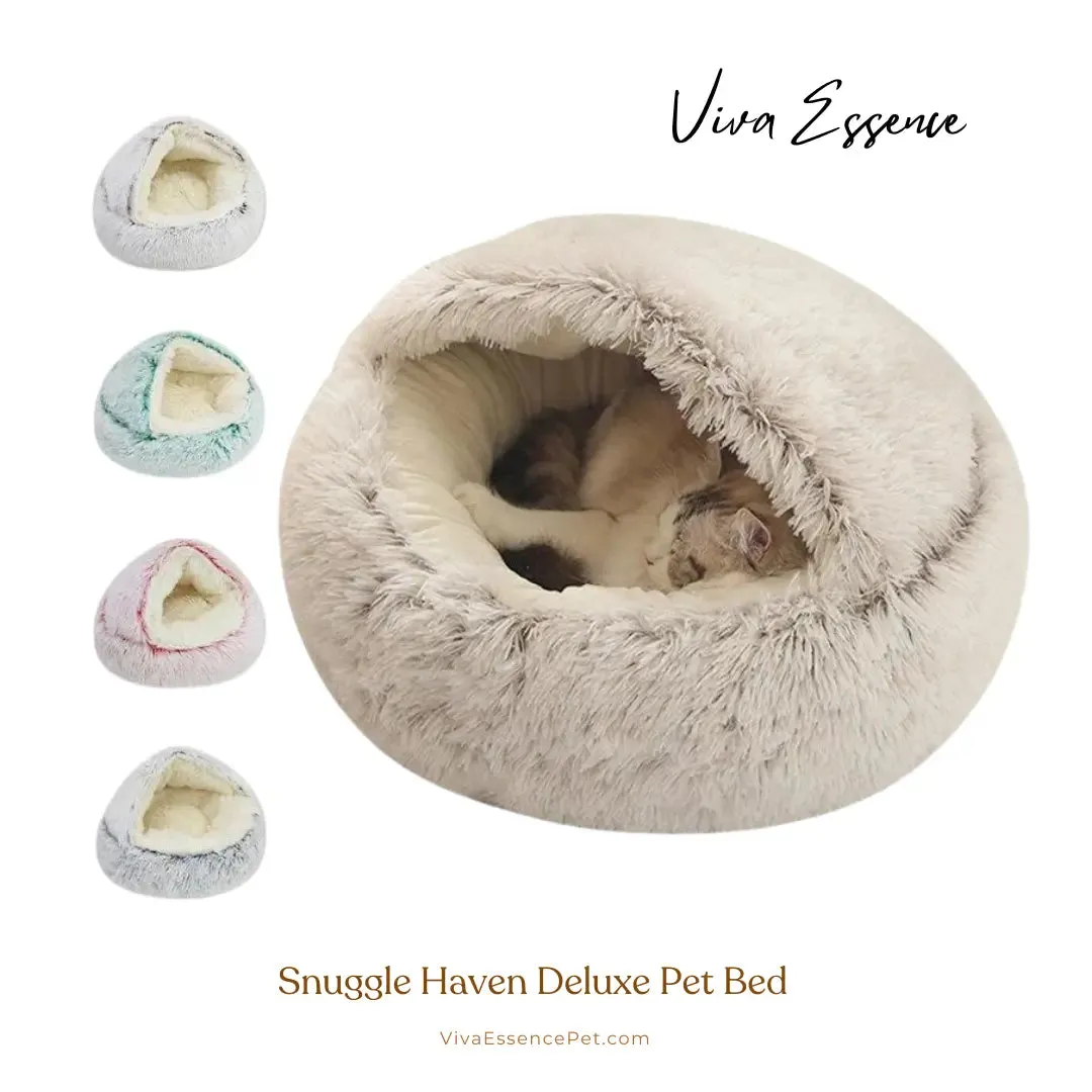 Snuggle Haven Deluxe Pet Bed