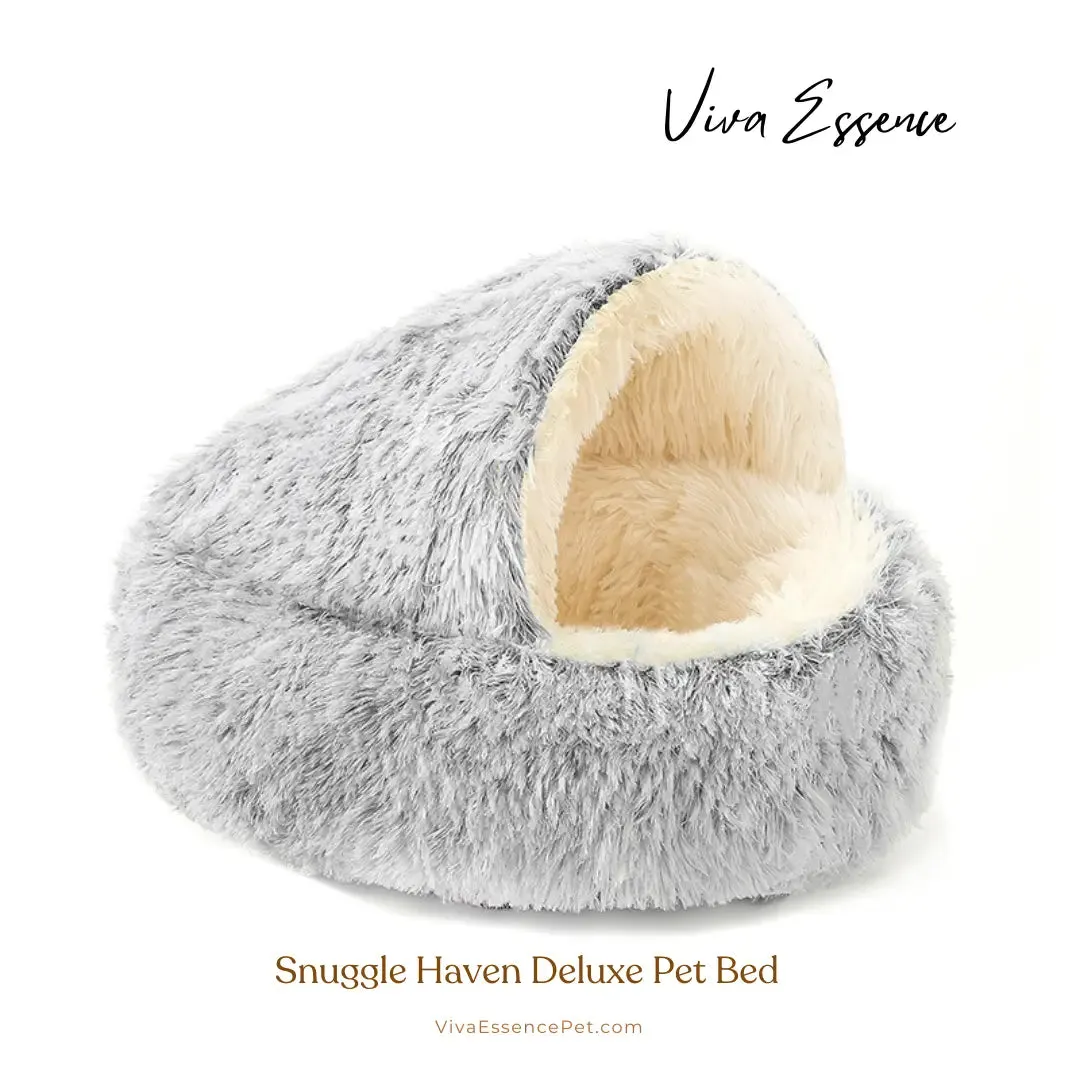 Snuggle Haven Deluxe Pet Bed
