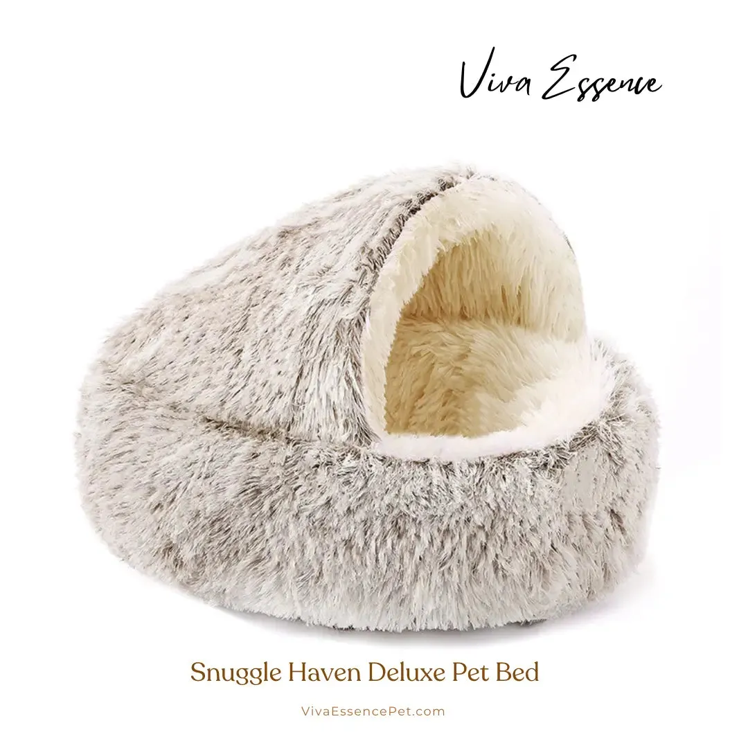 Snuggle Haven Deluxe Pet Bed
