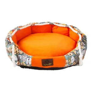 SnuggleNest All-Season Dog Bed – Removable, Washable, and Cozy Kennel for Large Dogs