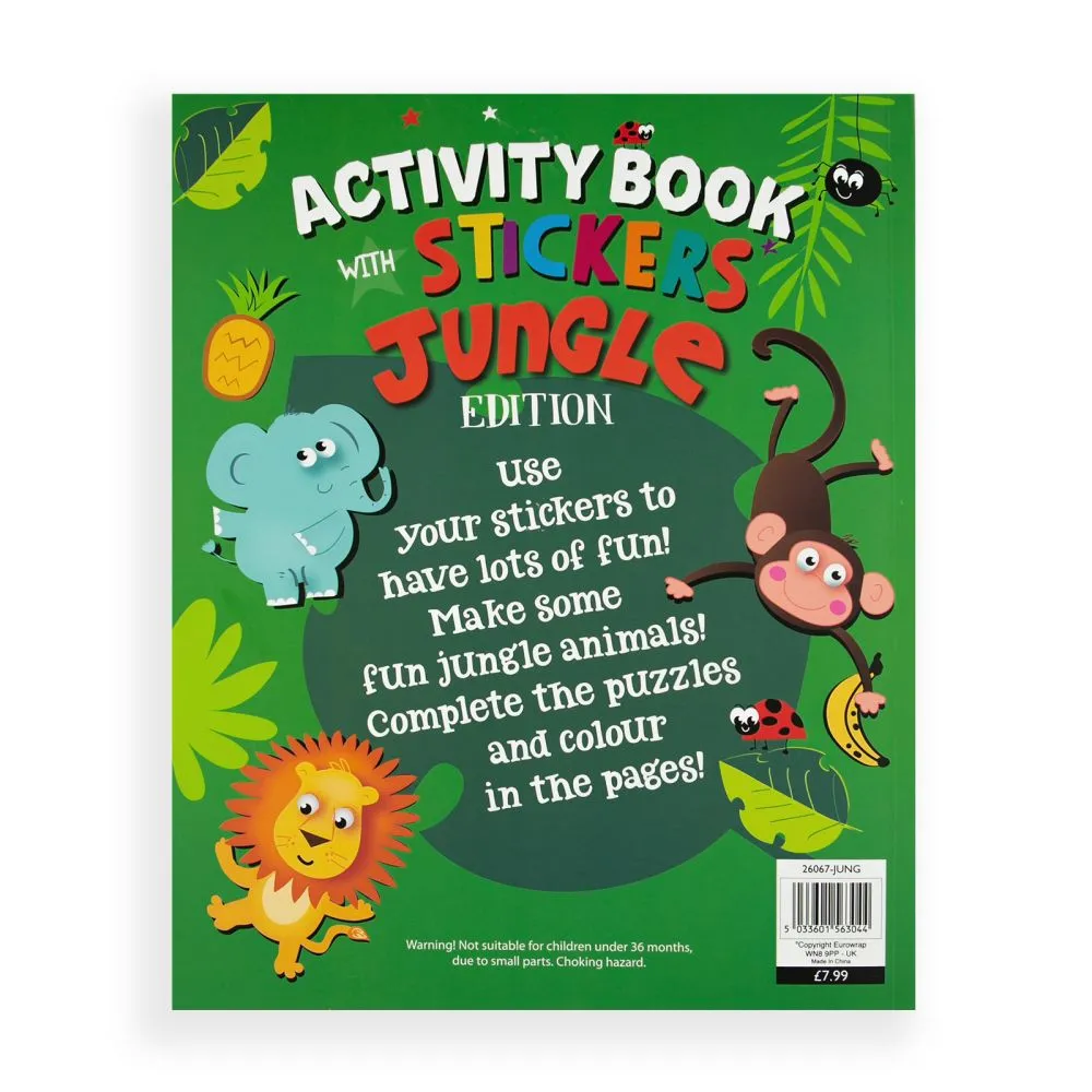Stickers Activity Book Jungle