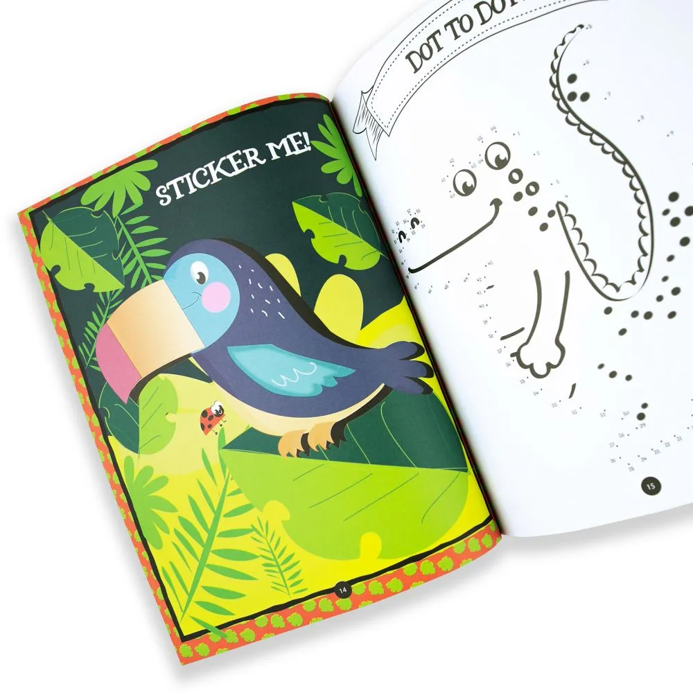 Stickers Activity Book Jungle