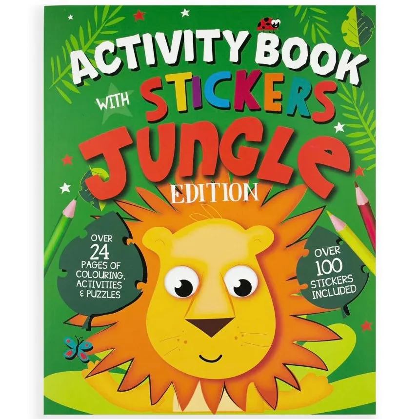 Stickers Activity Book Jungle