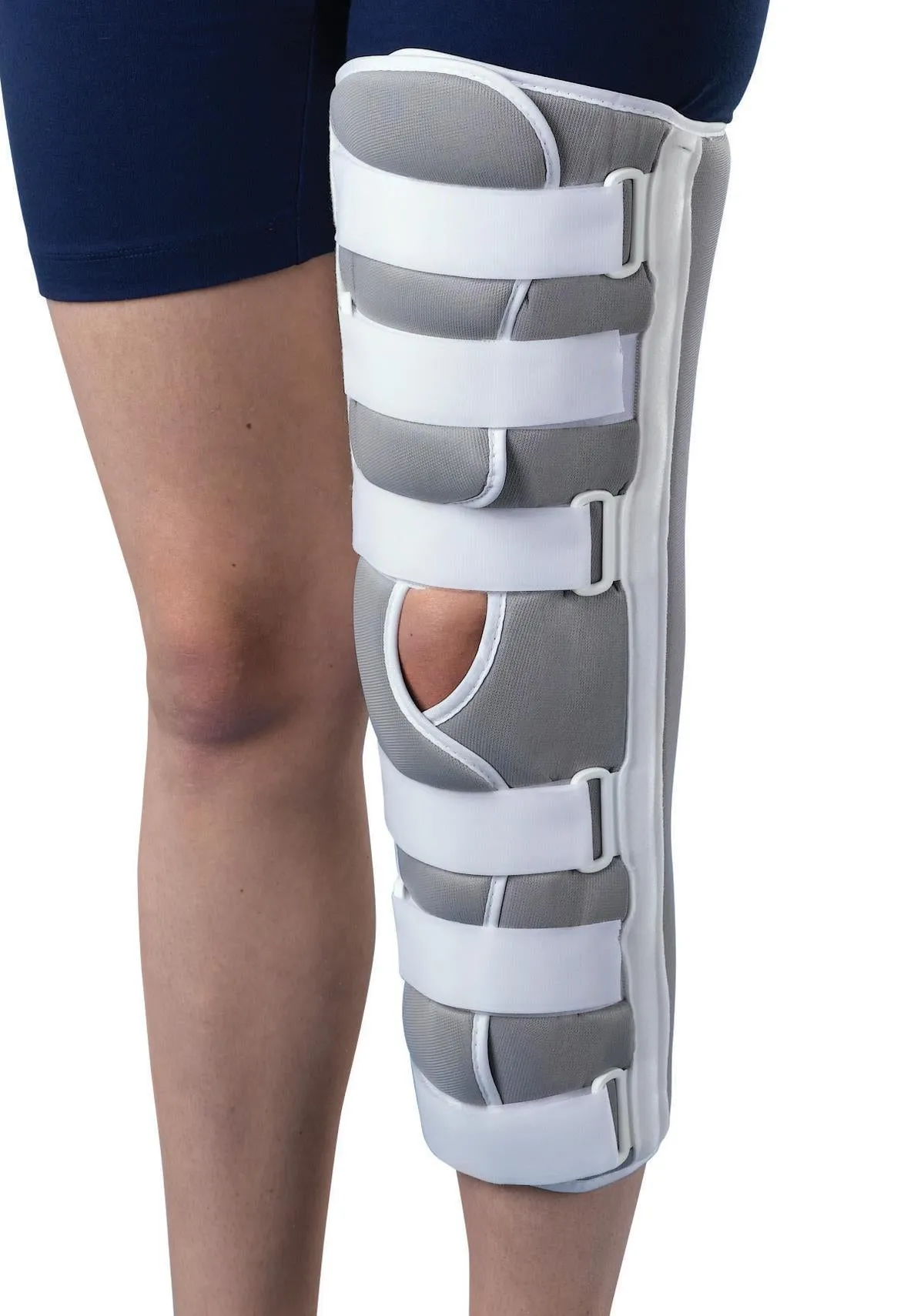 Tricot Foam Knee Immobilizer, 16", Size S