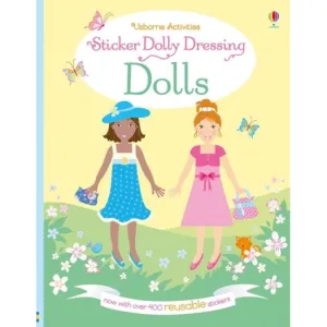 Usborne sticker book dolly dressing dolls