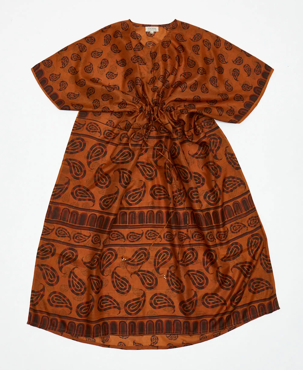 Vintage Silk Kaftan - No. 240116 - O/S
