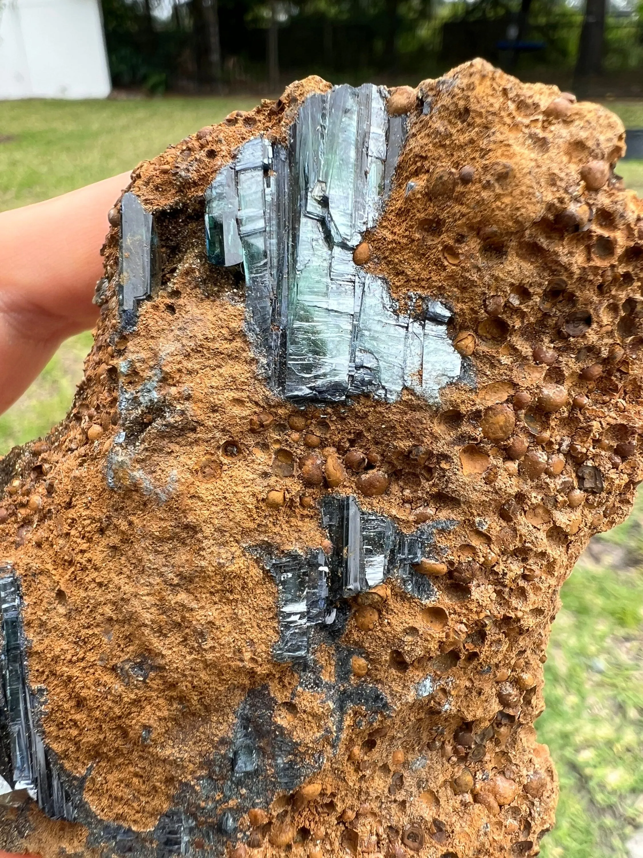 Vivianite 218 grams