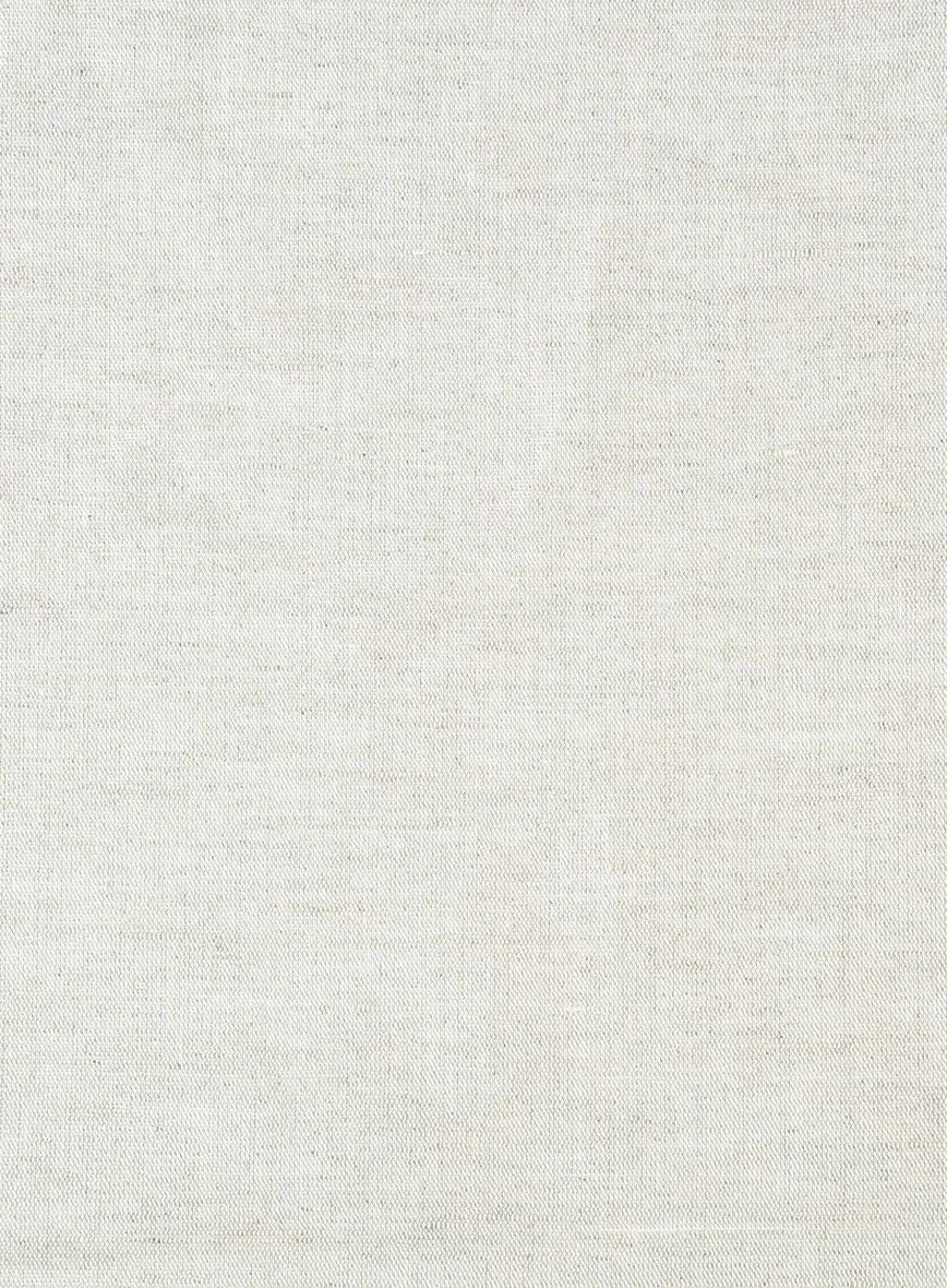 Washed Barn Beige Cotton Linen Shirt
