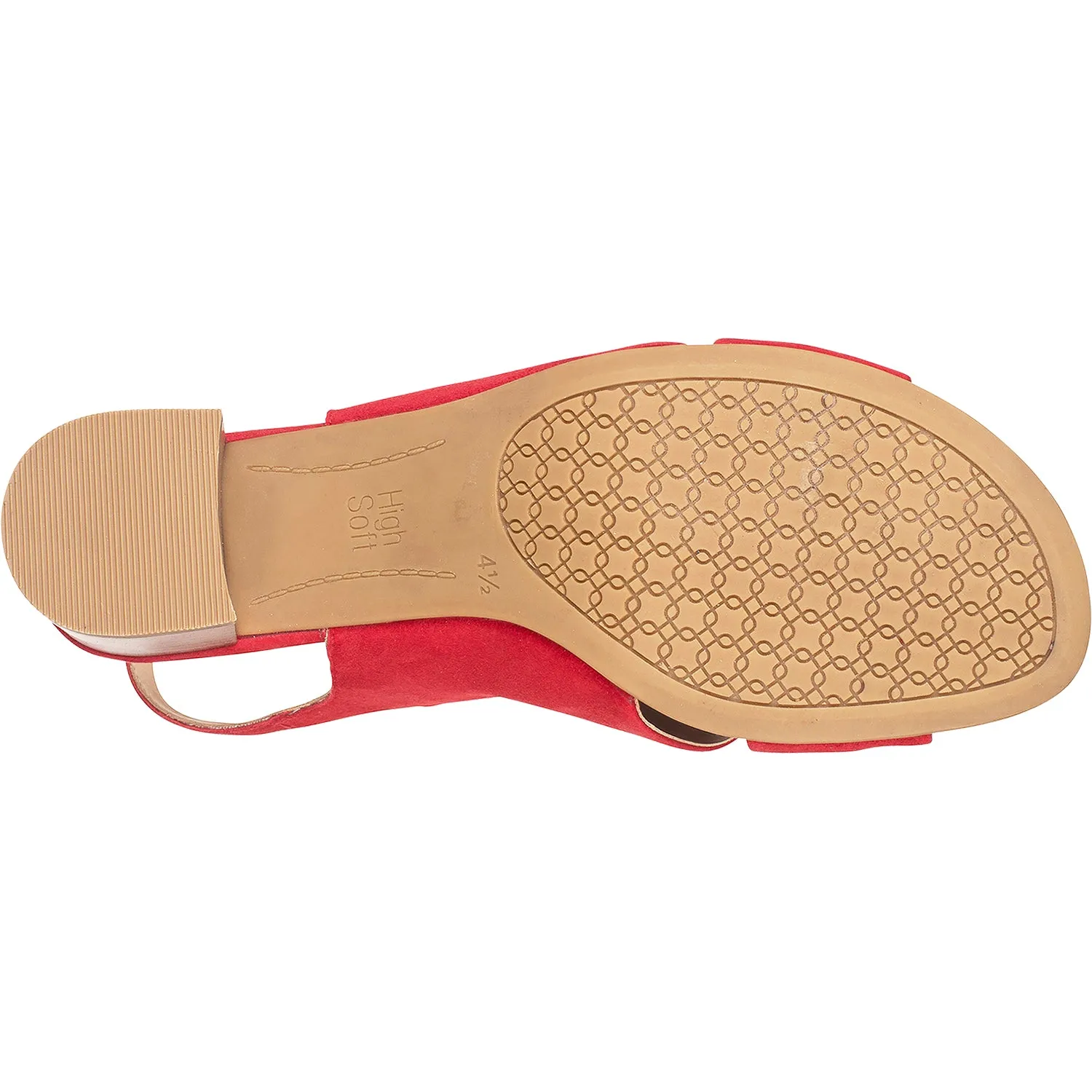 Women's Ara Petunia Red Kid Suede