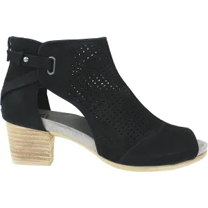 Women's Earth Sahara Black Suede