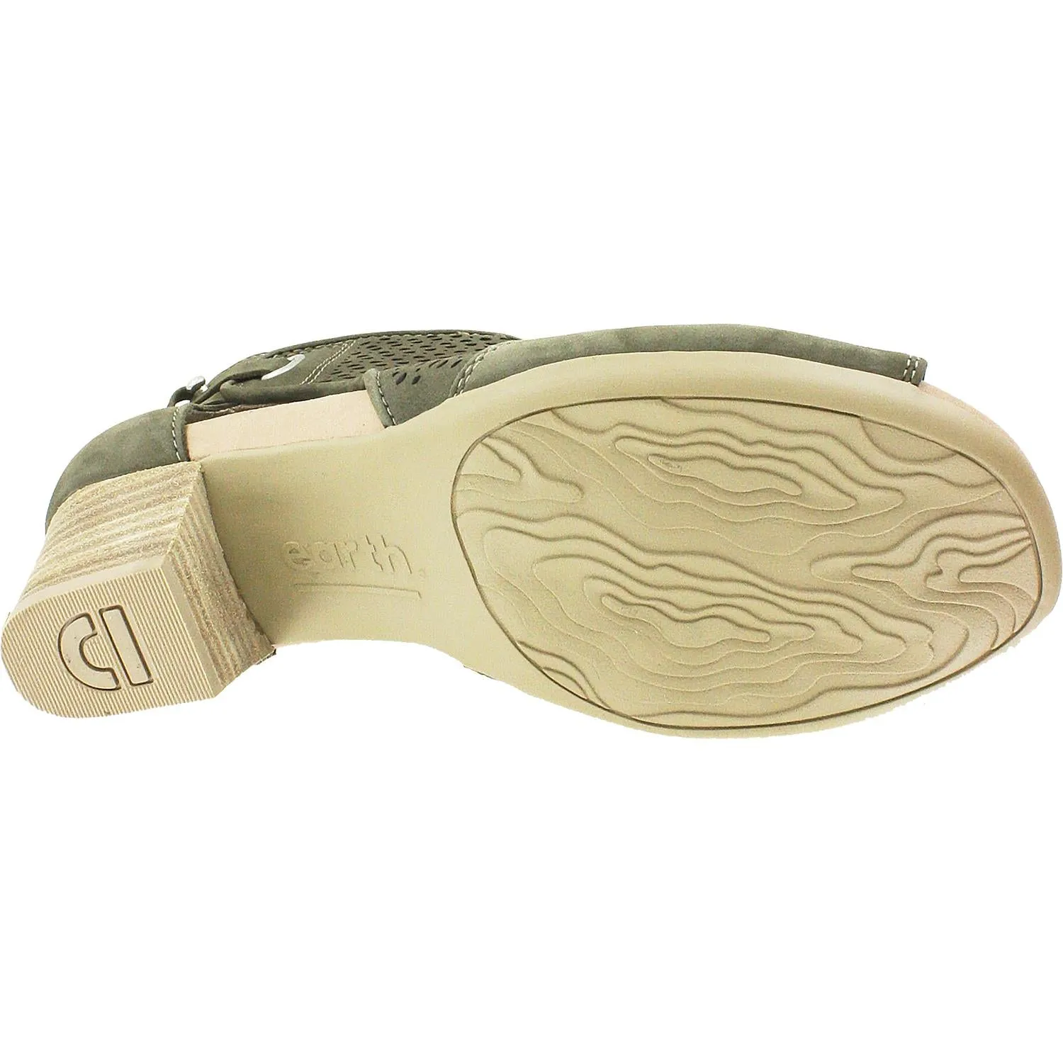 Women's Earth Sahara Dark Olive Suede