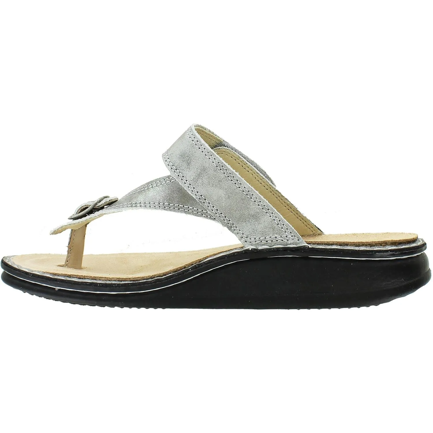 Women's Finn Comfort Alexandria Marley Silver Leather