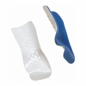 Wrist / Forearm Splint, Padded PROCARE  Colles Aluminum / Foam Right Hand Blue / White Medium Count of 1 By DJO